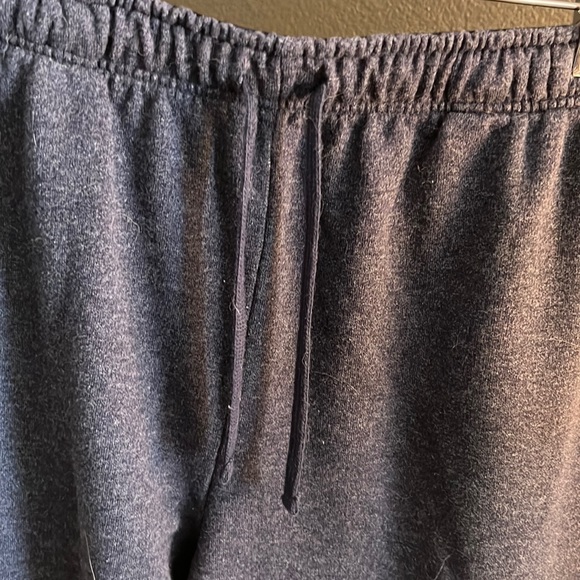 Eddie Bauer, blue sweatpants, drawstring, medium - Picture 2 of 4